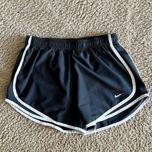 Nike Women's Dri-Fit Athletic Shorts - Gray - Size Medium